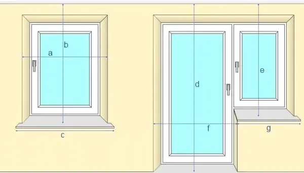 pomiar żaluzji aluminiowych
